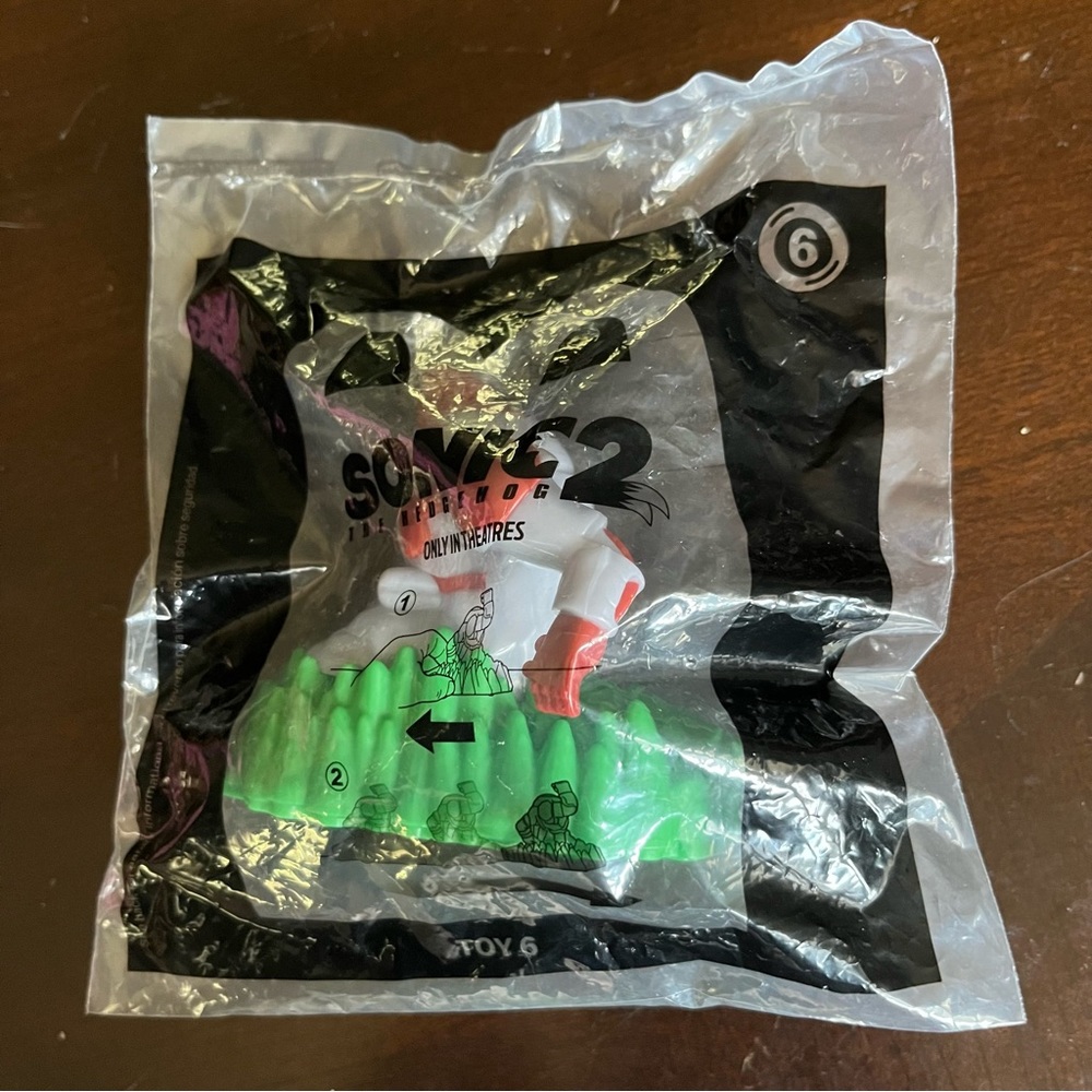 2022 McDonald's Happy Meal Sonic 2 New Toy #6 Eggman Robot TU1